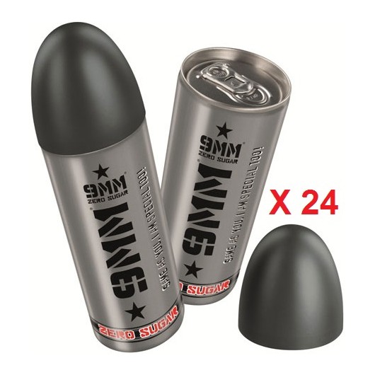 PACK DE 24 ENERGY DRINK 9MM SANS SUCRE (250ml)