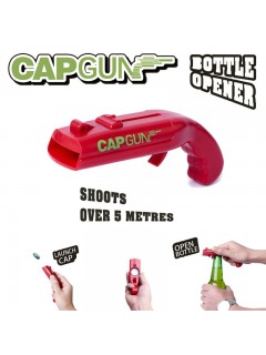 PISTOLET À CAPSULE OUVRE-BOUTEILLE CAPGUN NOIR