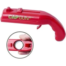 PISTOLET À CAPSULE OUVRE-BOUTEILLE CAPGUN ROUGE