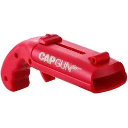 PISTOLET À CAPSULE OUVRE-BOUTEILLE CAPGUN ROUGE