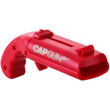 PISTOLET À CAPSULE OUVRE-BOUTEILLE CAPGUN ROUGE