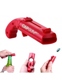 PISTOLET À CAPSULE OUVRE-BOUTEILLE CAPGUN ROUGE