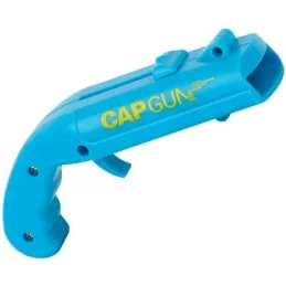 PISTOLET À CAPSULE OUVRE-BOUTEILLE CAPGUN BLEU