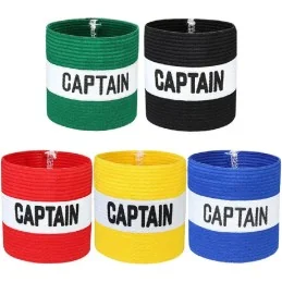 BRASSARD CAPITAINE "CAPTAIN" ROUGE