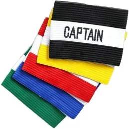 BRASSARD CAPITAINE "CAPTAIN" ROUGE