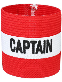 BRASSARD CAPITAINE "CAPTAIN" ROUGE