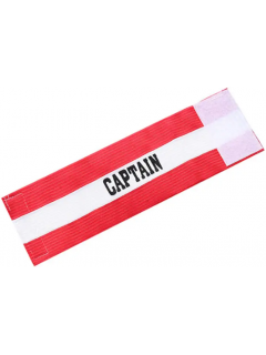 BRASSARD CAPITAINE "CAPTAIN" ROUGE