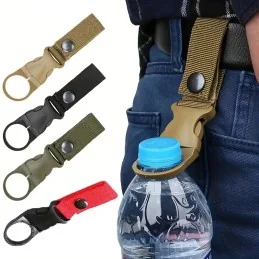 SANGLE À CLIP PORTE-BOUTEILLE D'EAU (SYSTÈME MOLLE) VERT