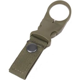 SANGLE À CLIP PORTE-BOUTEILLE D'EAU (SYSTÈME MOLLE) VERT