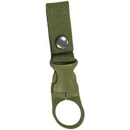 SANGLE À CLIP PORTE-BOUTEILLE D'EAU (SYSTÈME MOLLE) VERT