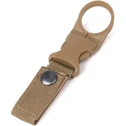 SANGLE À CLIP PORTE-BOUTEILLE D'EAU (SYSTÈME MOLLE) KAKI