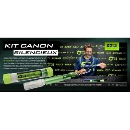 Kit Canon Silencieux Planet Eclipse Pour Technicien (Filetage Cocker)