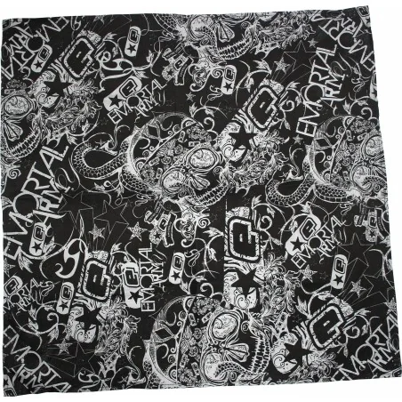 BANDANA ECLIPSE EMORTALIS NOIR/GRIS