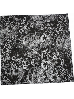 BANDANA ECLIPSE EMORTALIS NOIR/GRIS