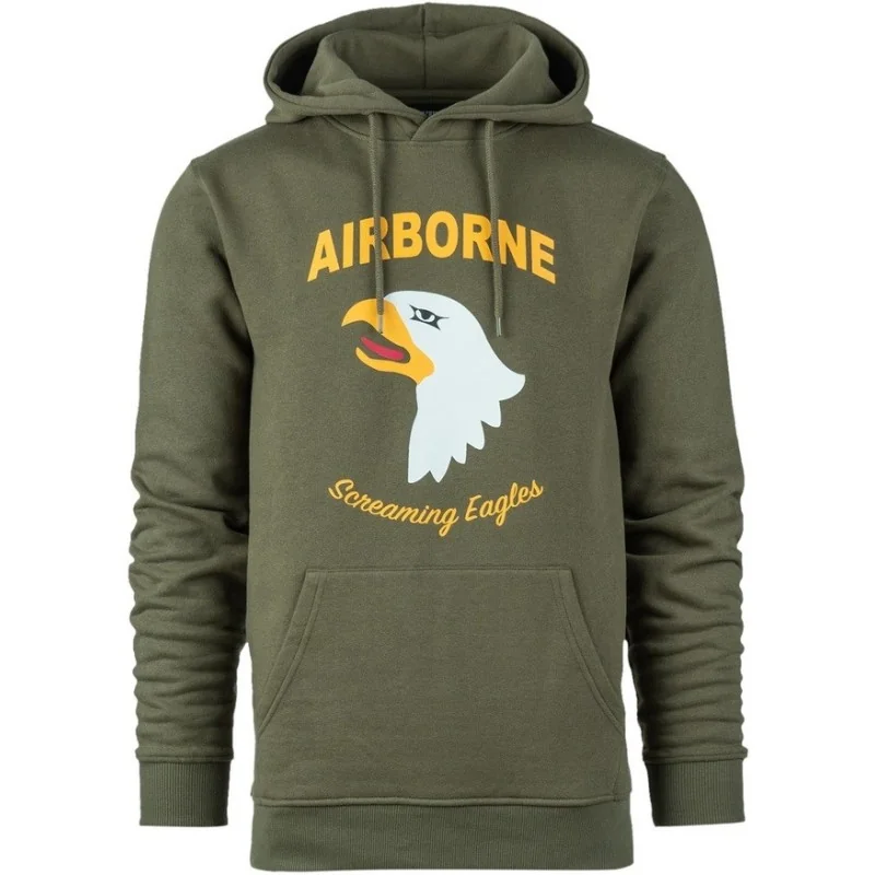 SWEAT À CAPUCHE FOSTEX 101st AIRBORNE DIVISION VERT