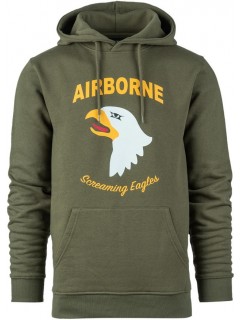 SWEAT À CAPUCHE FOSTEX 101st AIRBORNE DIVISION VERT