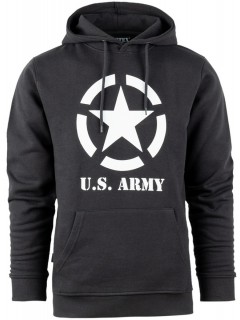 SWEAT À CAPUCHE FOSTEX ALLIED STAR U.S. ARMY GRIS FONCÉ