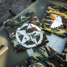 SWEAT À CAPUCHE FOSTEX ALLIED STAR PUNISHER CAMO