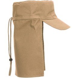 CASQUETTE FOSTEX + PROTECTION DE NUQUE SAND