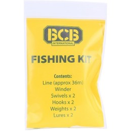 KIT DE PÊCHE DE SURVIE BCB (MM213)