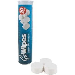 LINGETTES BCB GO WIPES (Tube de 10 tablettes)