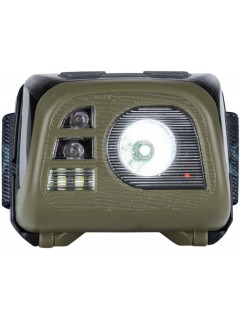 LAMPE FRONTALE TACTIQUE FOSCO MULTI-FAISCEAU VERT