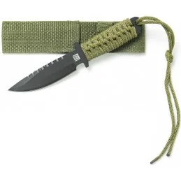 COUTEAU DE COMBAT 101 INC RECON 7" + ÉTUI VERT (A)