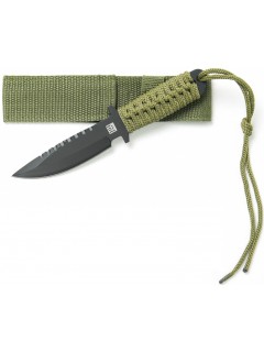 COUTEAU DE COMBAT 101 INC RECON 7" + ÉTUI VERT (A)