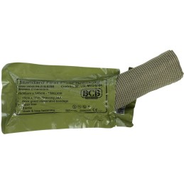 PANSEMENT COMPRESSIF BCB FIRST FIELD DRESSING VELCRO KAKI STANDARD (15x18cm)