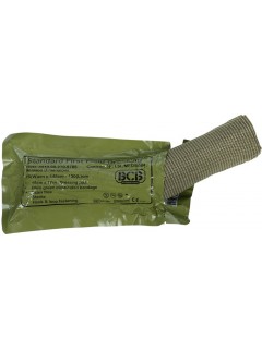 PANSEMENT COMPRESSIF BCB FIRST FIELD DRESSING VELCRO KAKI STANDARD (15x18cm)