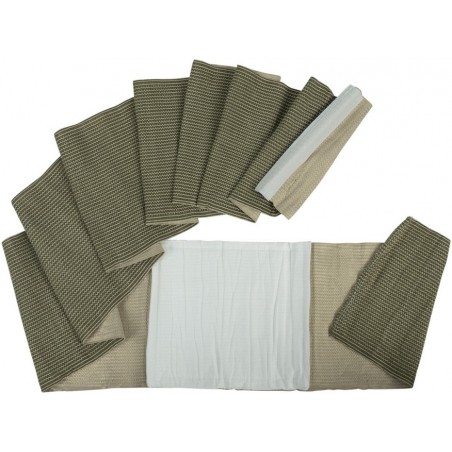 PANSEMENT COMPRESSIF BCB FIRST FIELD DRESSING VELCRO KAKI STANDARD (15x18cm)