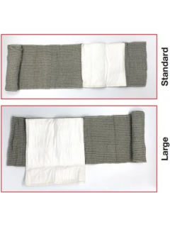 PANSEMENT COMPRESSIF BCB FIRST FIELD DRESSING VELCRO KAKI STANDARD (15x18cm)