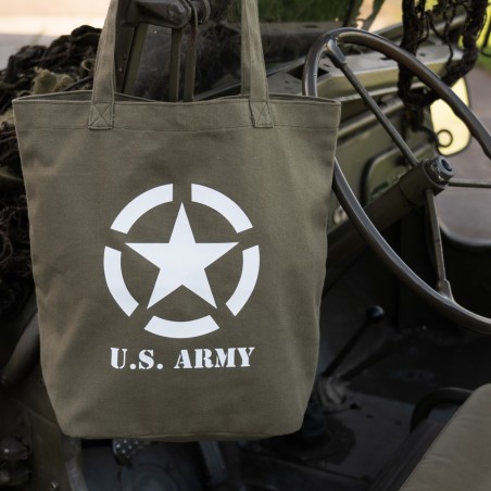 SAC FOURRE-TOUT EN TOILE FOSTEX U.S. ARMY KAKI