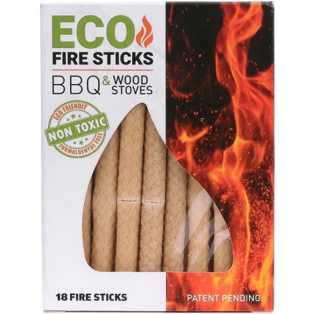 ALLUME-FEU ECO FIRE STICKS 18 PCS (108g)