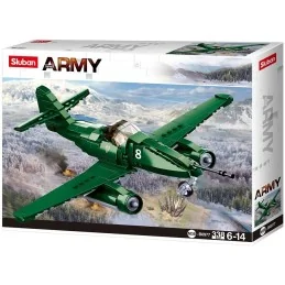 AVION DE CHASSE SLUBAN ARMY M38-B0977 (Série Bataille De Budapest)