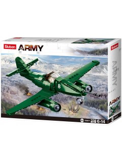 AVION DE CHASSE SLUBAN ARMY M38-B0977 (Série Bataille De Budapest)