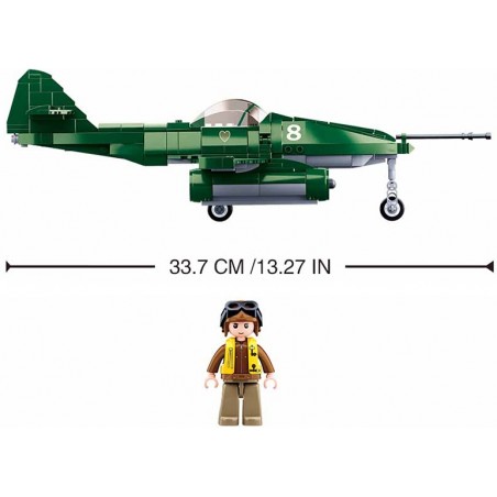 AVION DE CHASSE SLUBAN ARMY M38-B0977 (Série Bataille De Budapest)