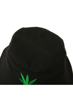 BOB STREETWEAR CANNABIS NOIR (avec feuille verte)