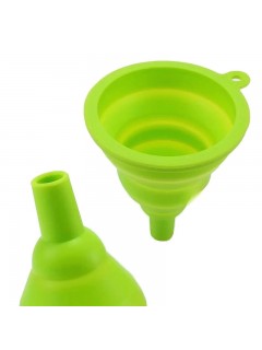 ENTONNOIR PLIABLE EN SILICONE SOUPLE VERT (MEDIUM)