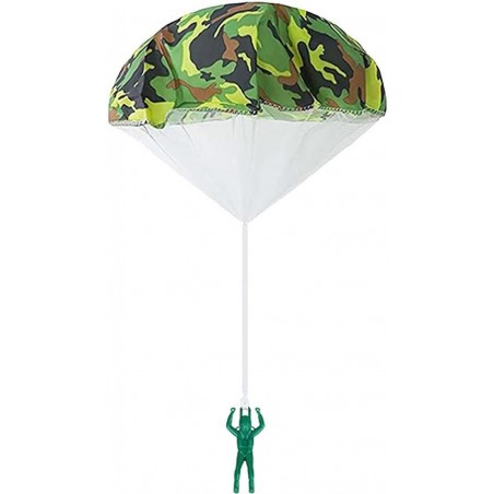 SOLDAT PARACHUTISTE À LANCER CAMOUFLAGE WOODLAND