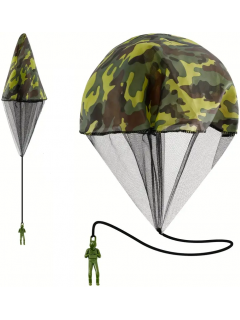 SOLDAT PARACHUTISTE À LANCER CAMOUFLAGE WOODLAND