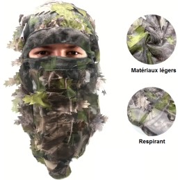 CAGOULE GHILLIE 3D GREEN WOODLAND