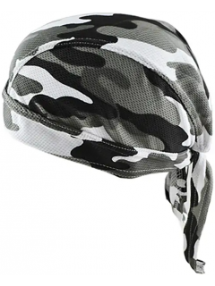 CHAPEAU PIRATE CAMOUFLAGE NOIR