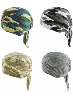 CHAPEAU PIRATE CAMOUFLAGE DIGITAL GRIS