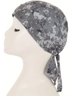 CHAPEAU PIRATE CAMOUFLAGE DIGITAL GRIS