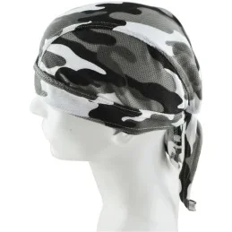 CHAPEAU PIRATE CAMOUFLAGE NOIR