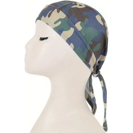 CHAPEAU PIRATE CAMOUFLAGE WOODLAND