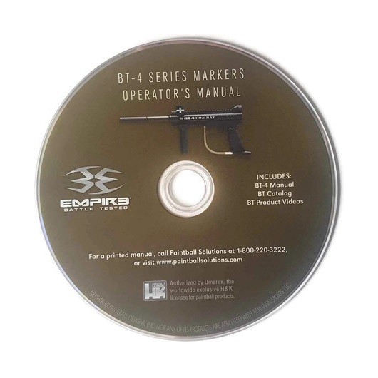 DVD BT-4 SERIES MARKERS OPERATOR'S MANUAL