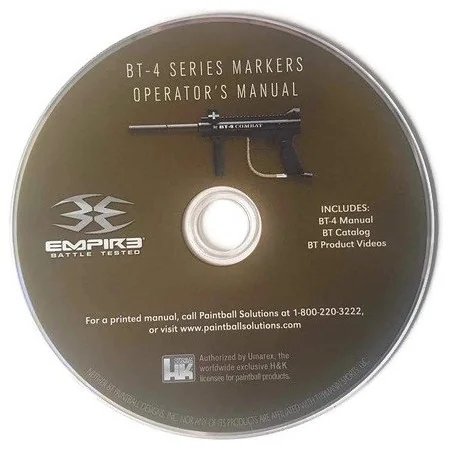 DVD BT-4 SERIES MARKERS OPERATOR'S MANUAL