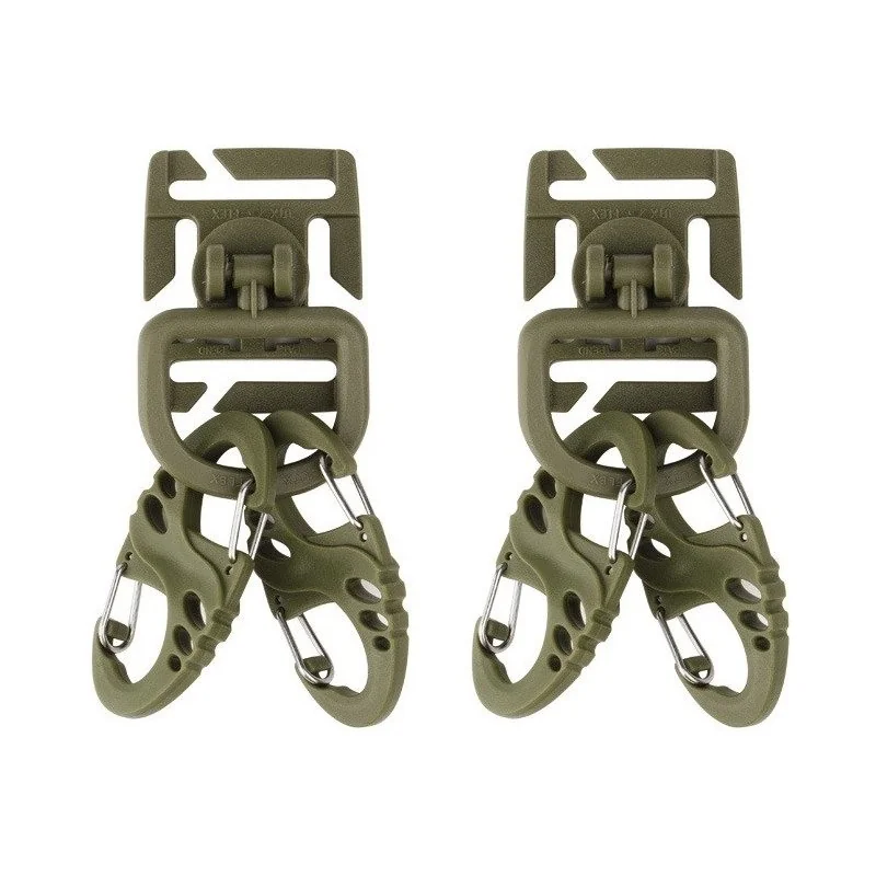 SET DE FIXATION MIL-TEC TACTICAL ULTIMATE OLIVE (lot de 2)